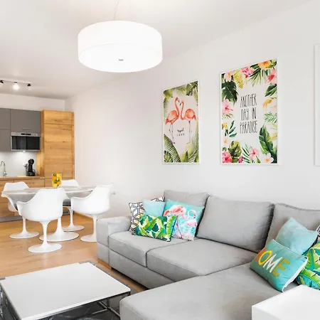 Blue Mare Polanki Park Family, 350 M Baltic Sea Kołobrzeg