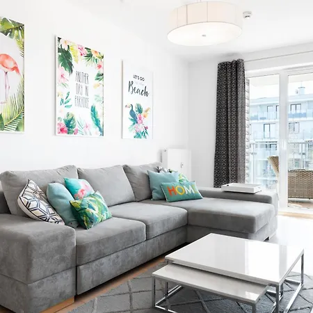 Διαμέρισμα Blue Mare Polanki Park Family, 350 M Baltic Sea *