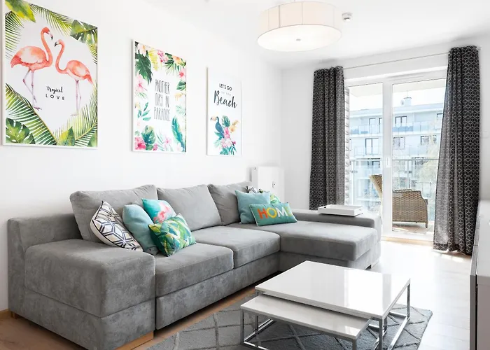 Lejlighed Blue Mare Polanki Park Family, 350 M Baltic Sea *